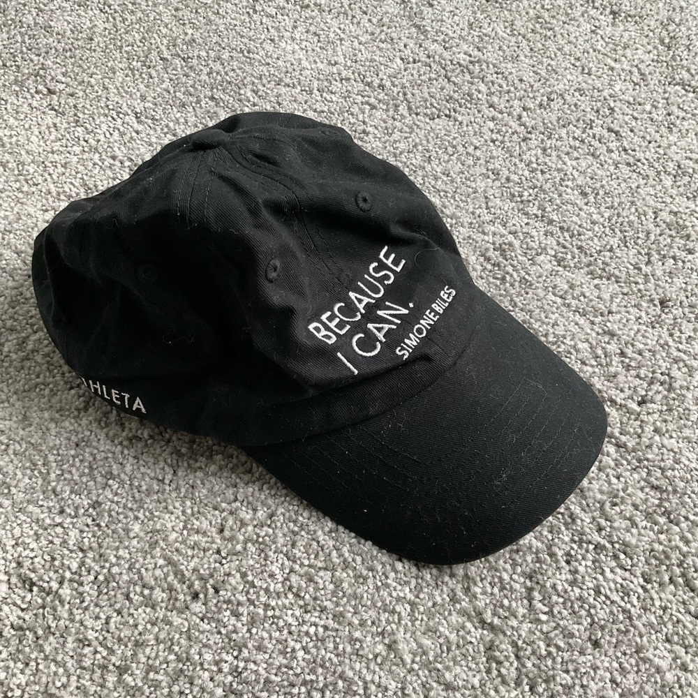 Athleta Black Simone Biles Cap